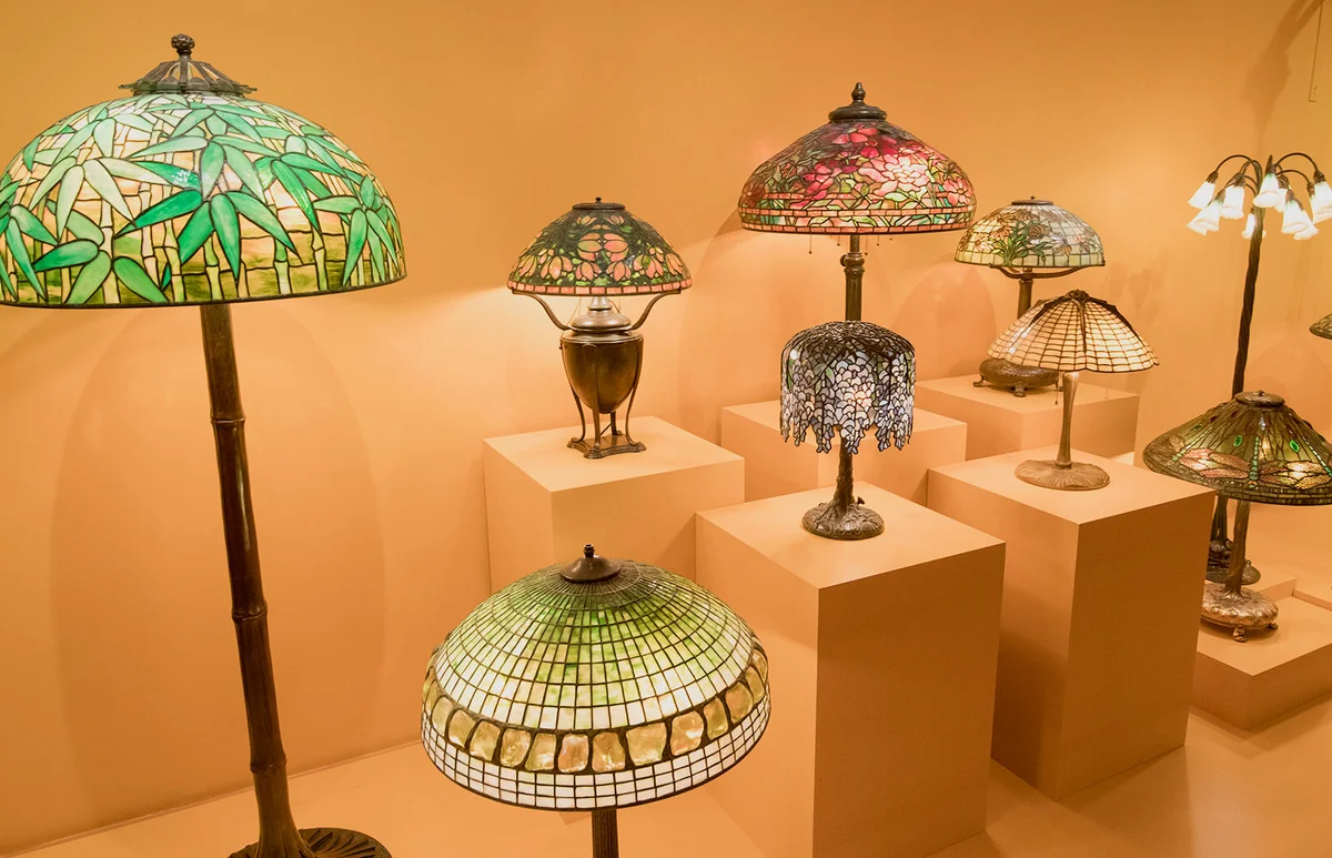 Winter Park Florida Charles Hosmer Morse Museum of American Art Tiffany stained glass museum Tiffany Lamps | Getty Editorial Use