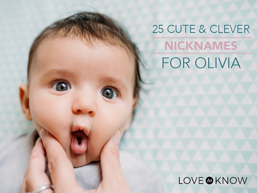 Baby with funny face