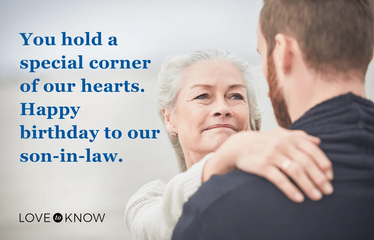 Sentimental Happy Birthday Son-in-Law Quotes