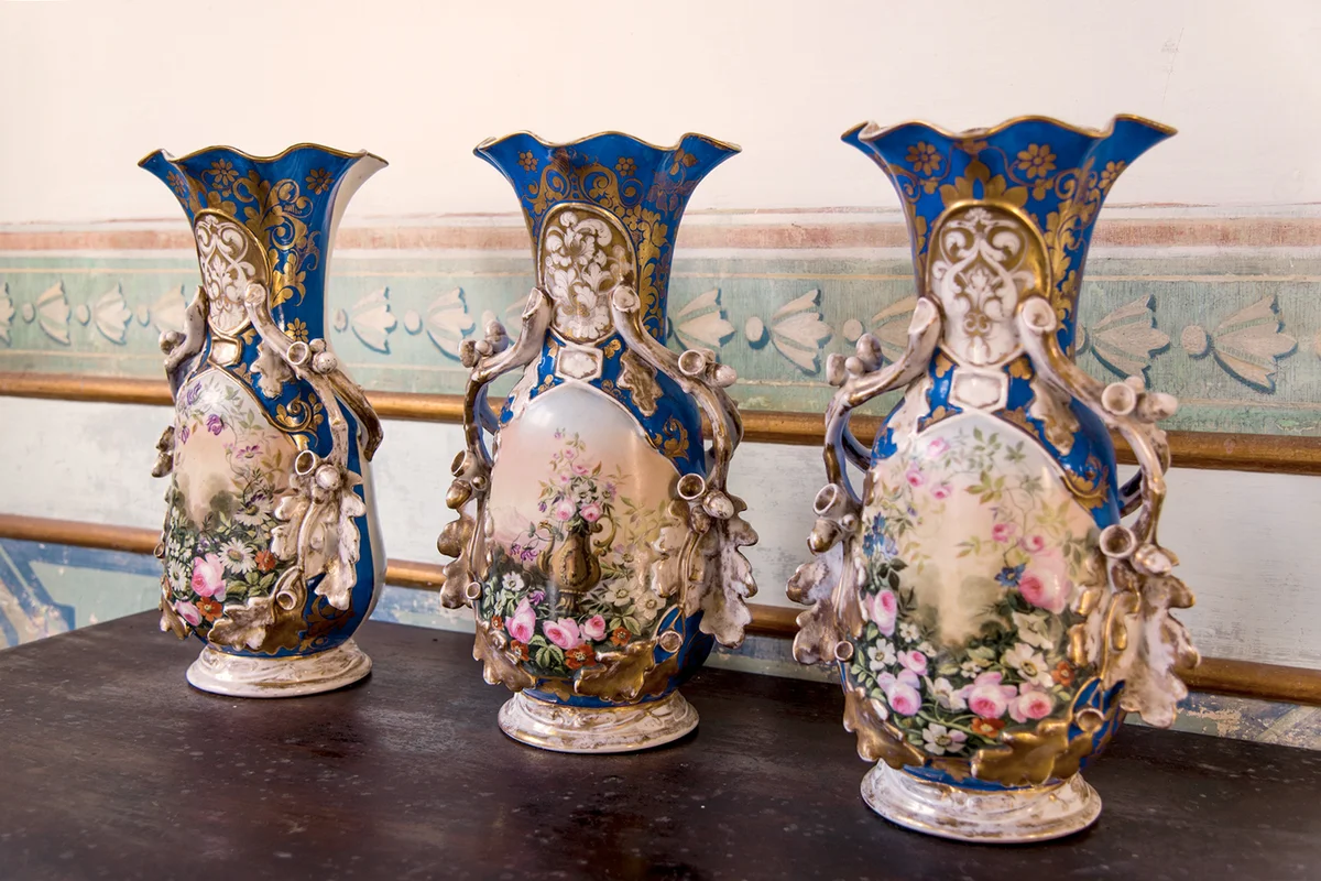 Vintage porcelain vases