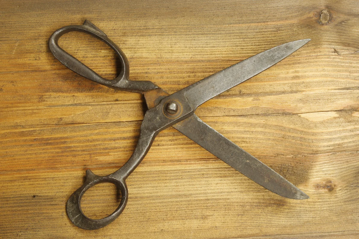 Antique scissors