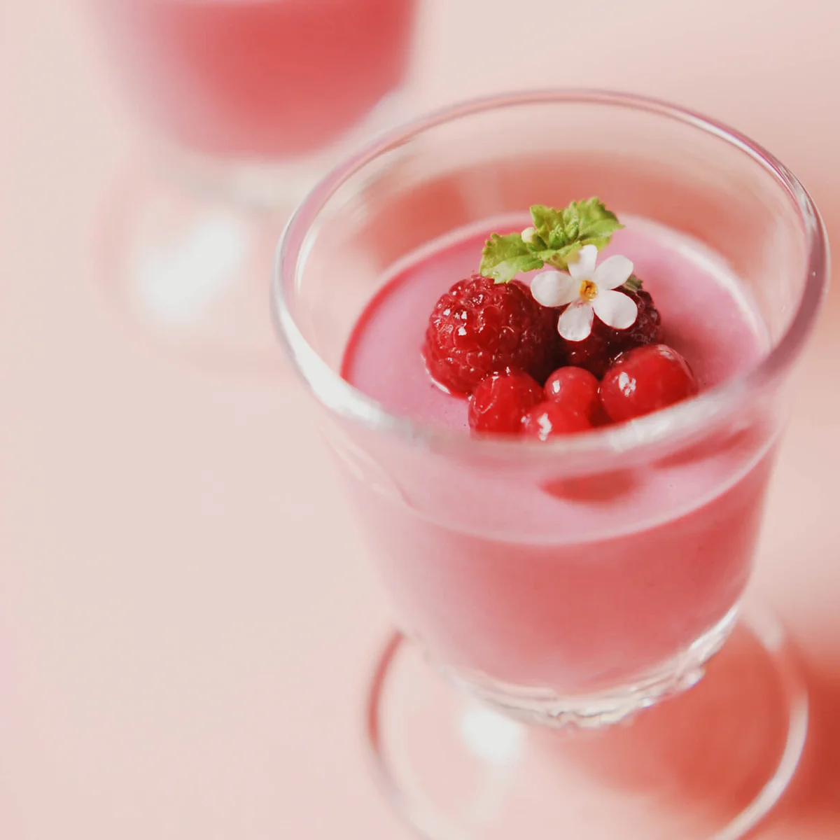Raspberry mousse