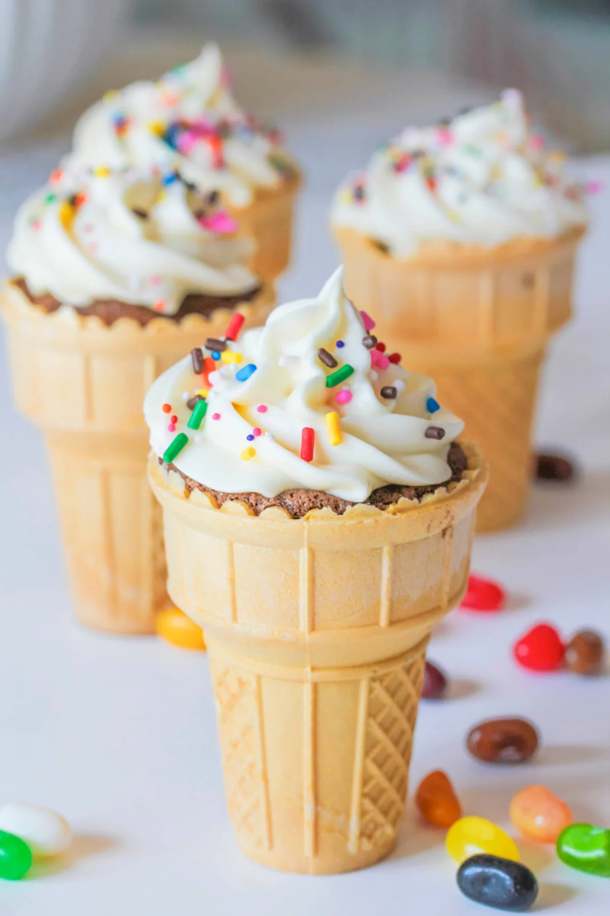 Ice cream cupcakes