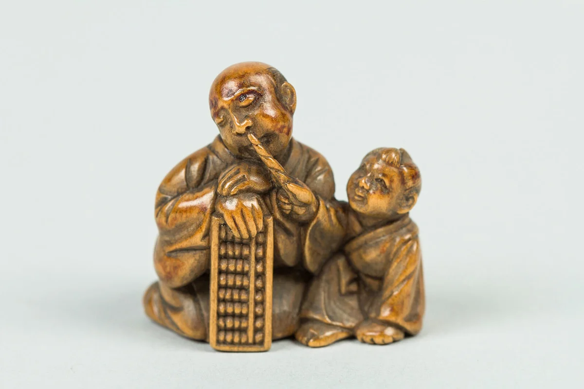 Netsuke, 18th century, Japan, Wood, Netsuke | Getty Editorial Use