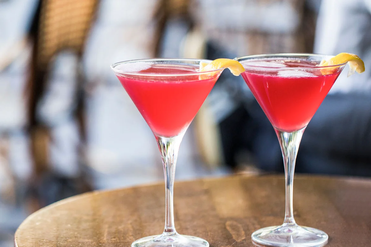 Coconut Rum Cosmopolitan