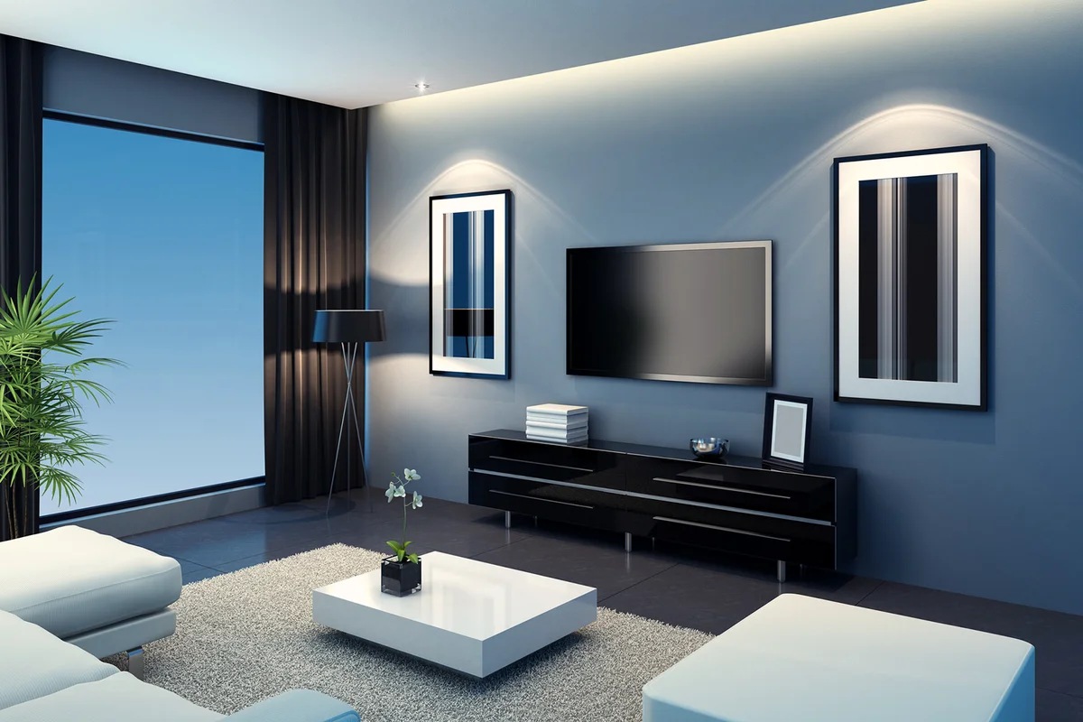 Cool TV Room