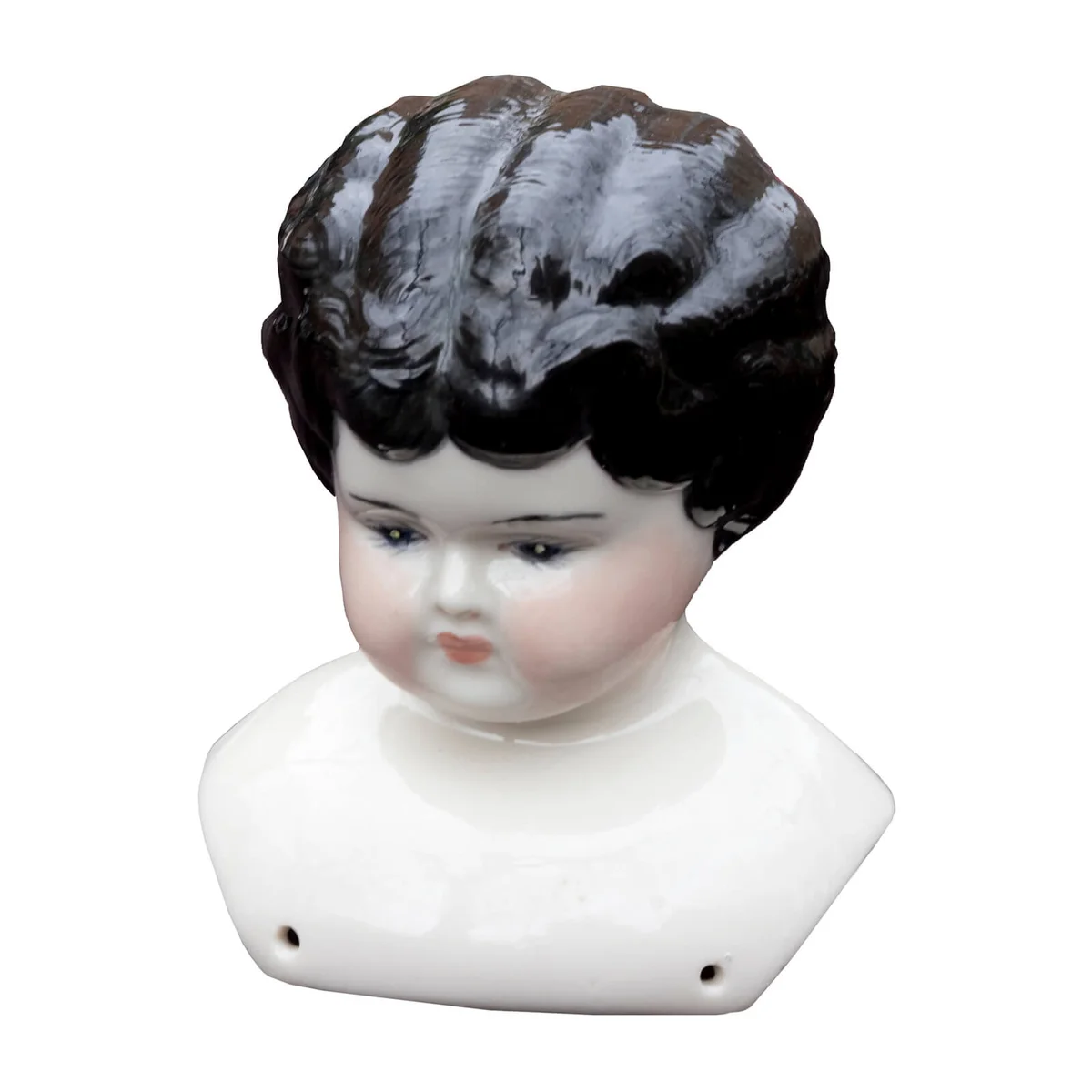 Porcelain doll head