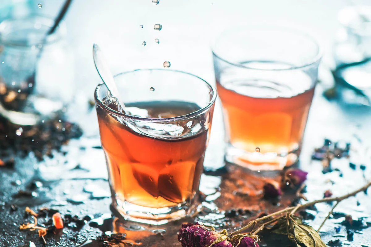 Honey Basil Whiskey Sour