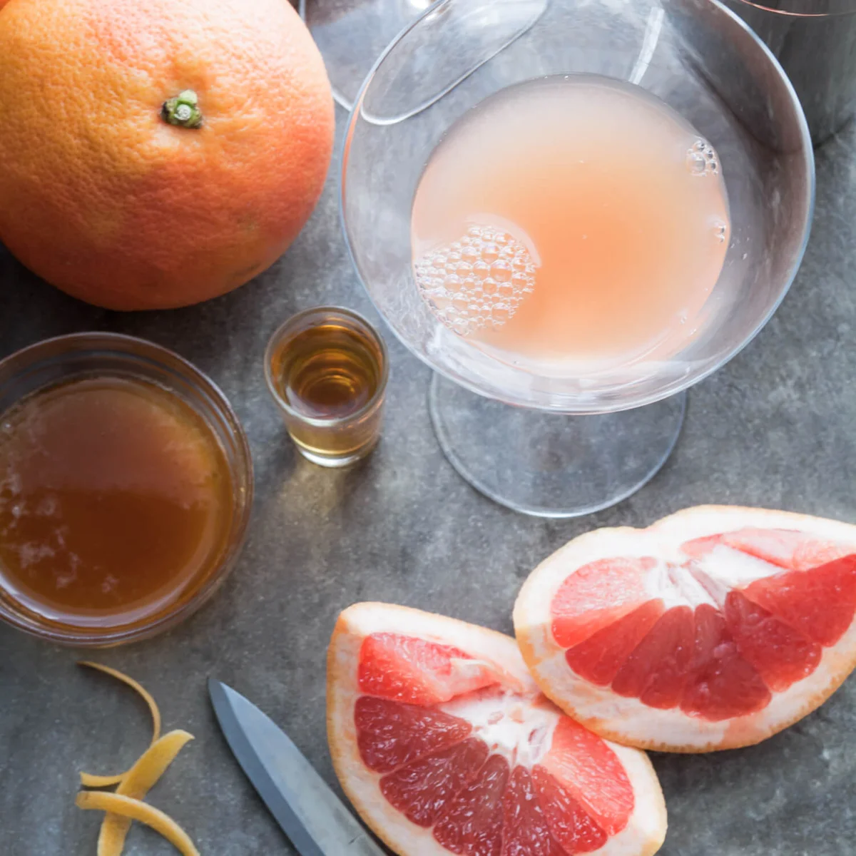 Brown derby grapefruit cocktail