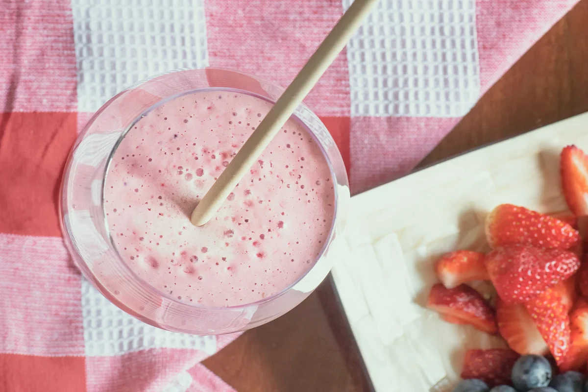 strawberry milkshake