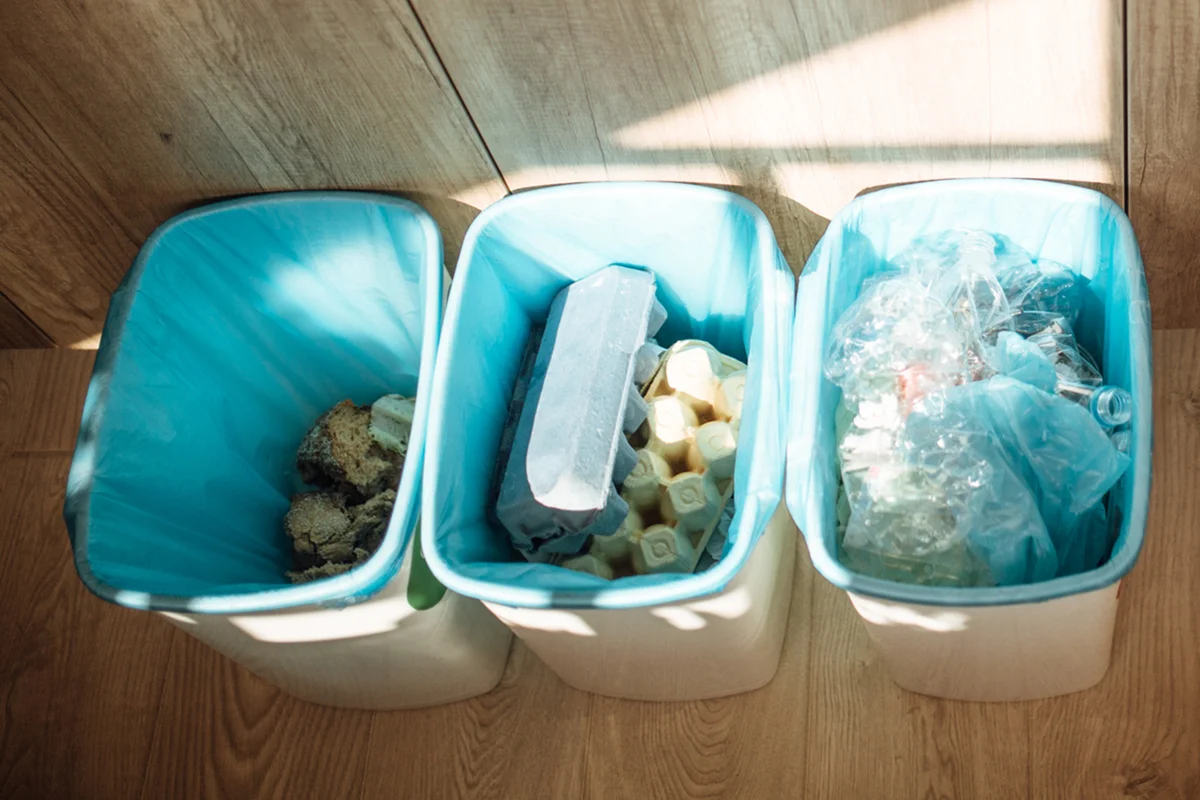 Garbage cans