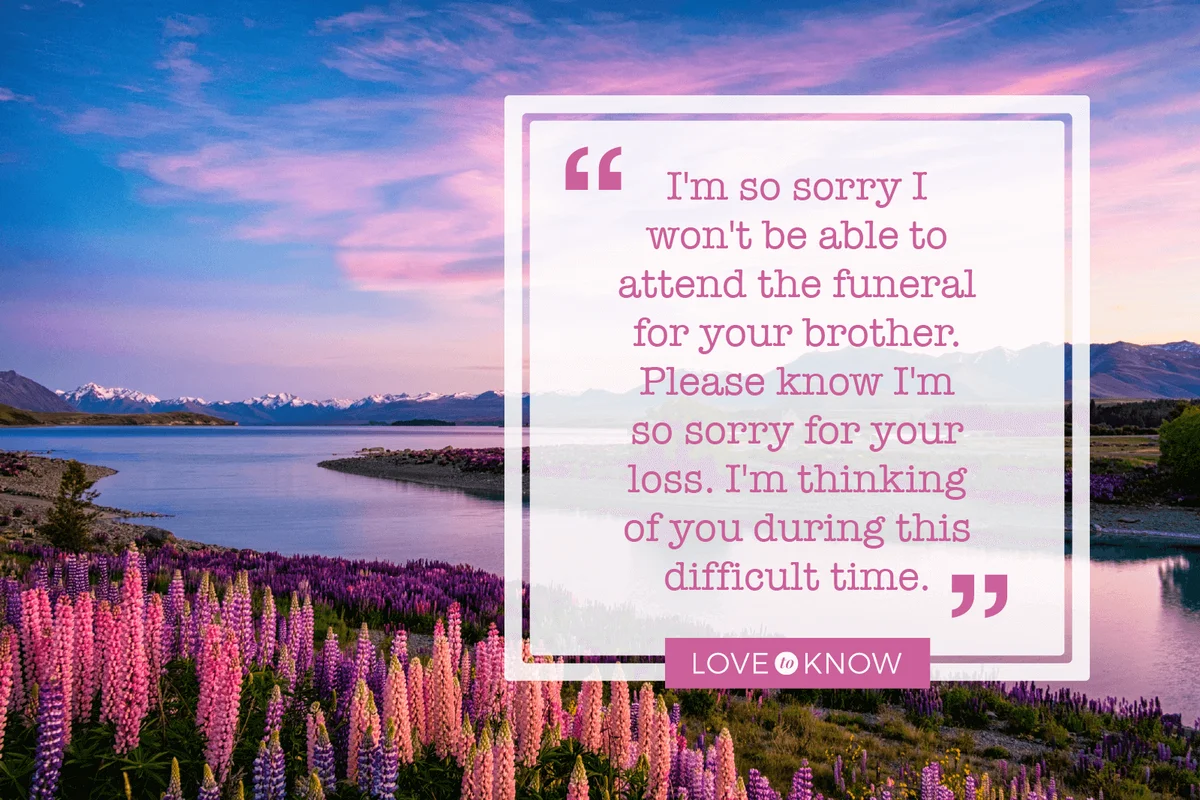 Sending Condolences When You Can't Attend the Memorial Service