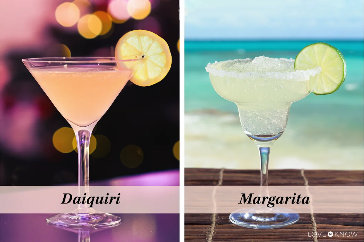 Daiquiri vs margarita