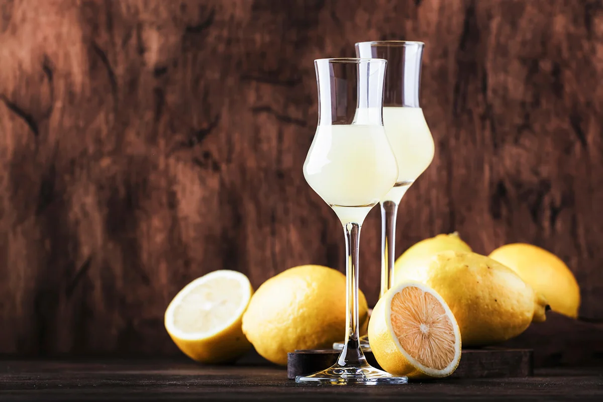 Two Glasses of Limoncello