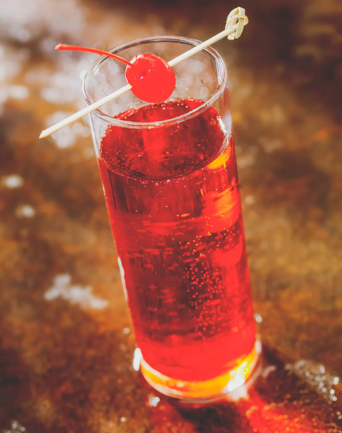 Dirty Shirley Temple Cocktail