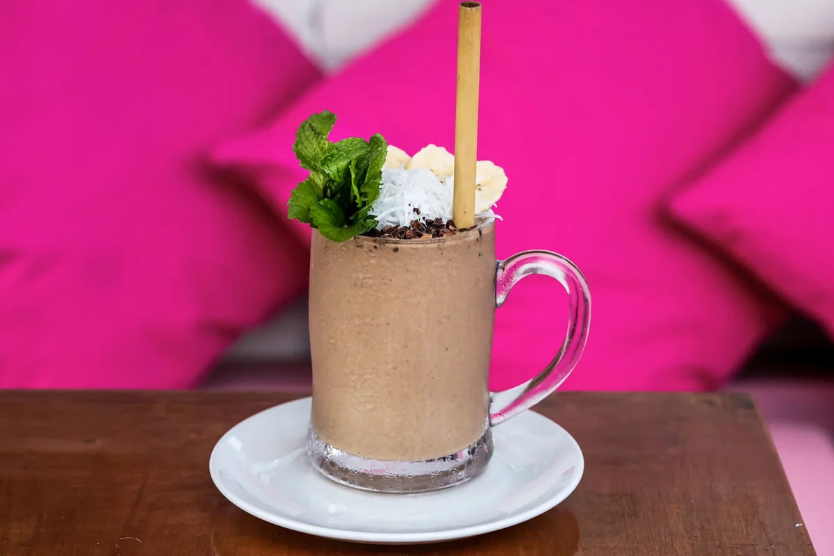 Drink Served On Table