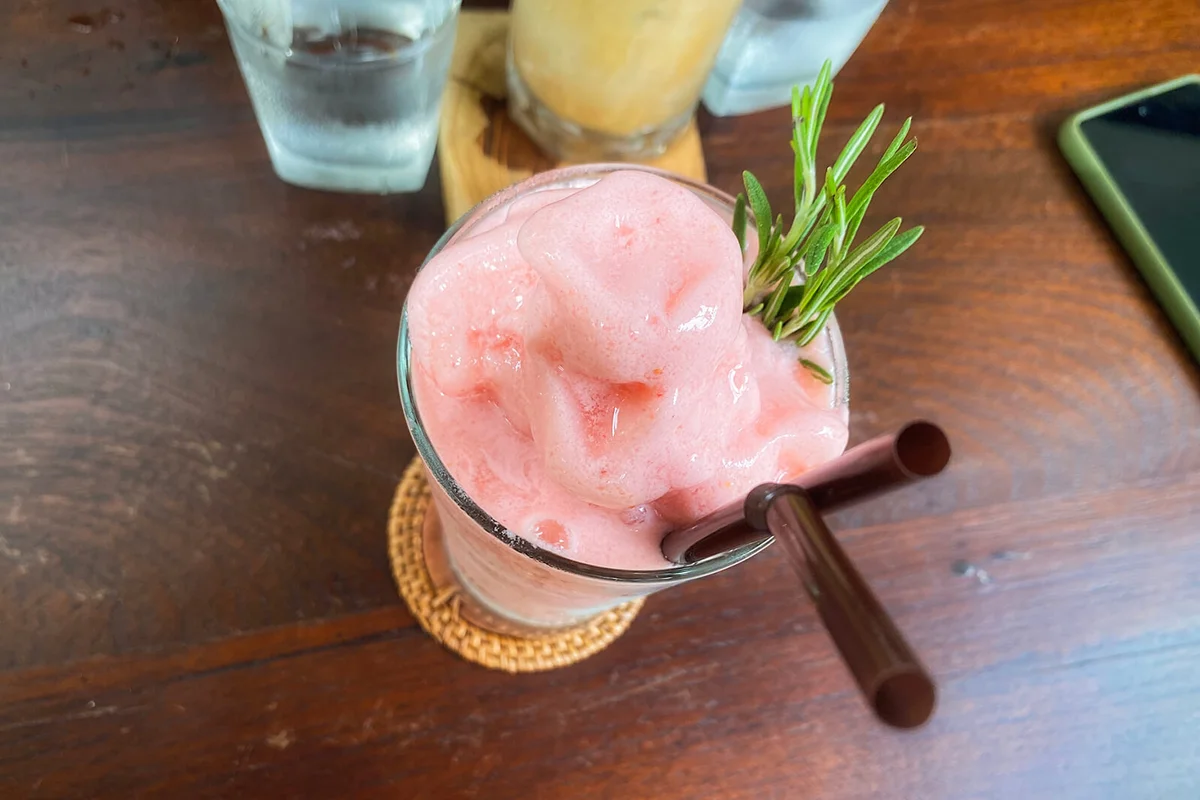 Iced fusion drinking for summer