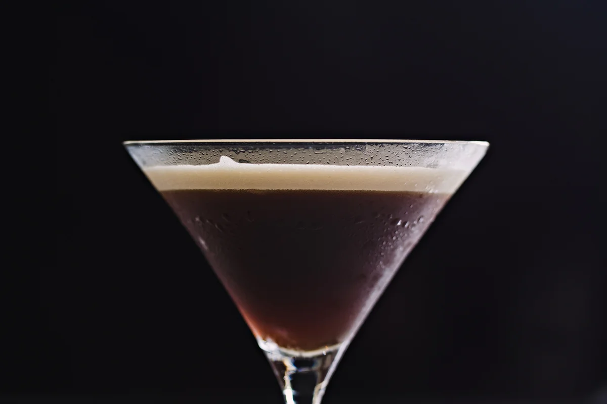 Pineapple kona coffee martini