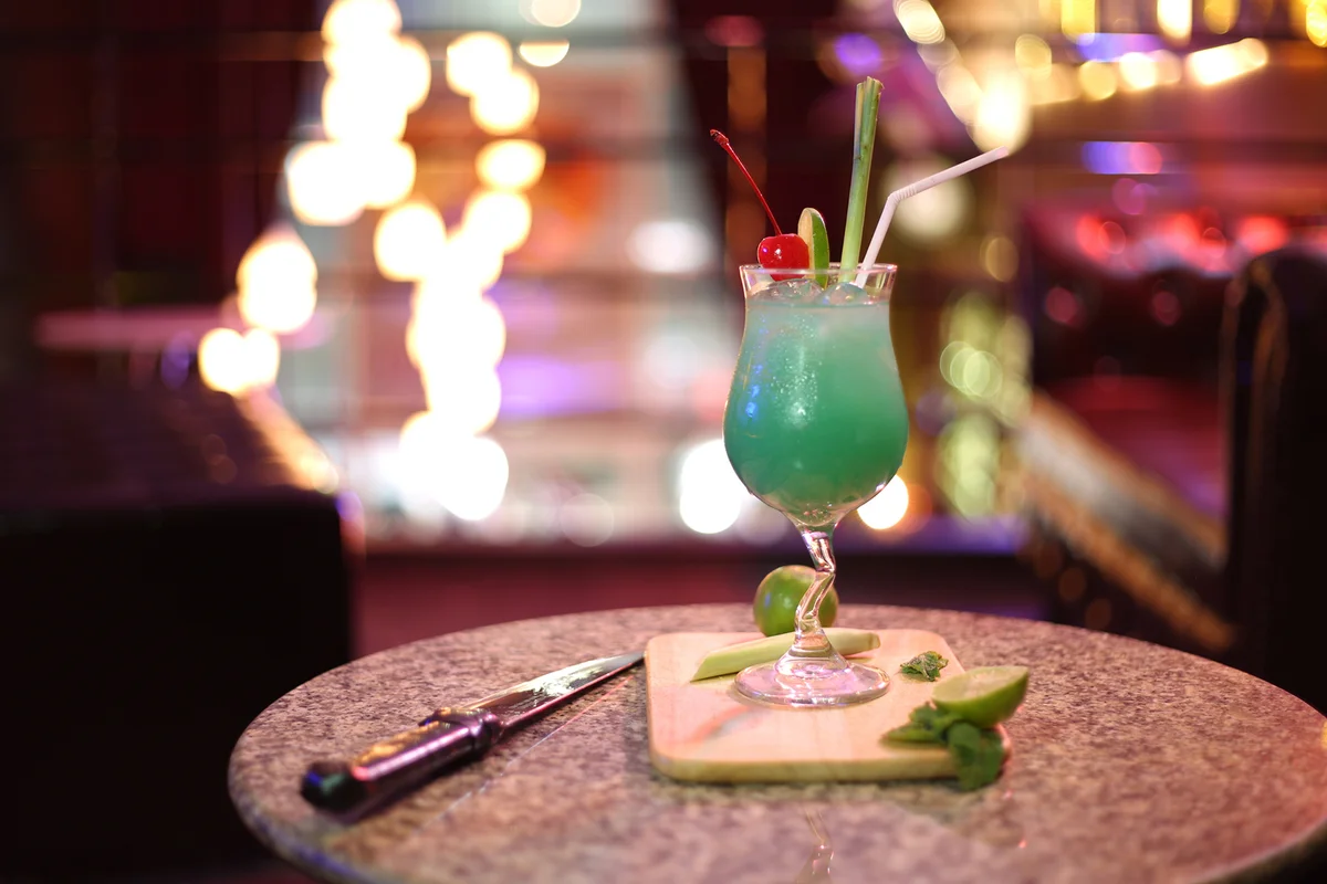 Seafoam Green Cocktail