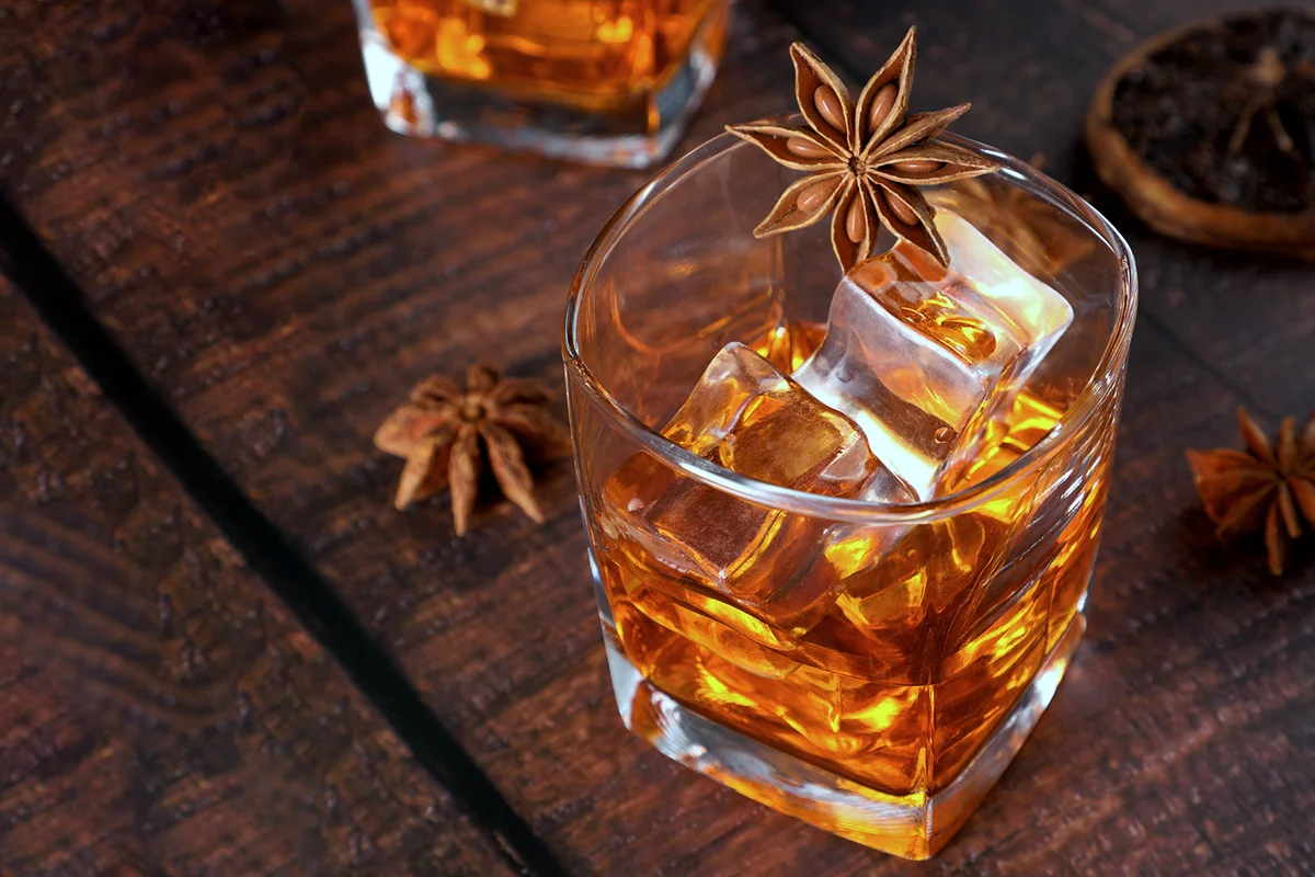 Homemade spiced rum