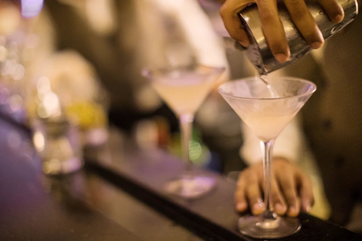 Dirty martini