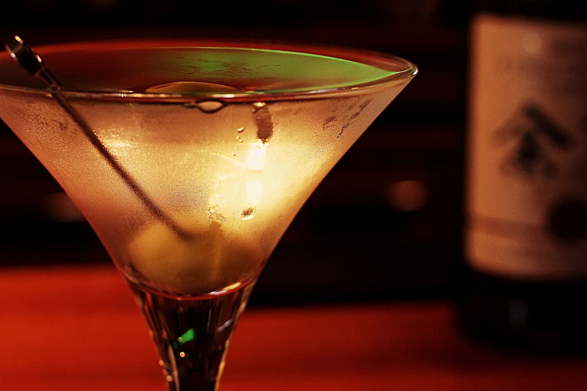 Dirty martini