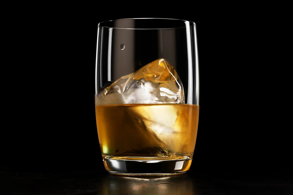 Whiskey on the rocks