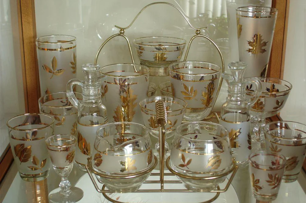 Collections - Libbey Glassware, Golden Foliage