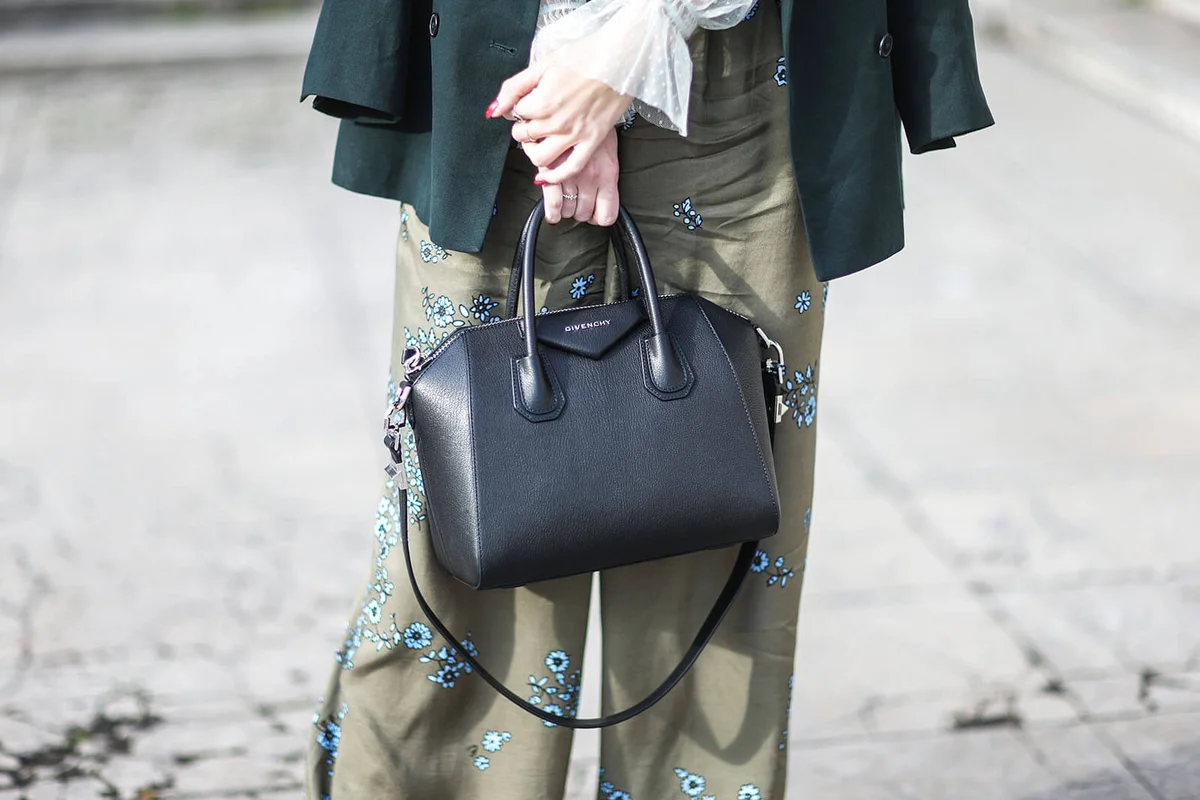 Nathalie Vandenberg wears Givenchy Bag | Getty Editorial Use