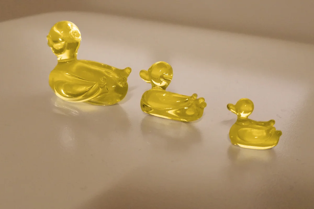 viking glass ducks