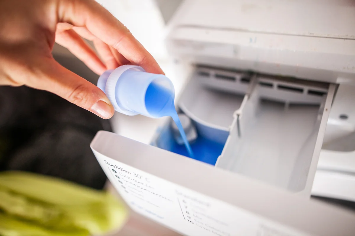 Softener in washing machine