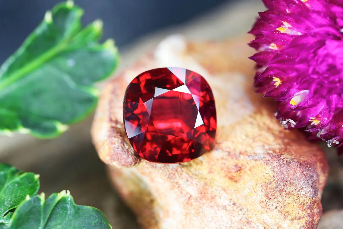 Beauty Shot Gemstone Background Texture Object