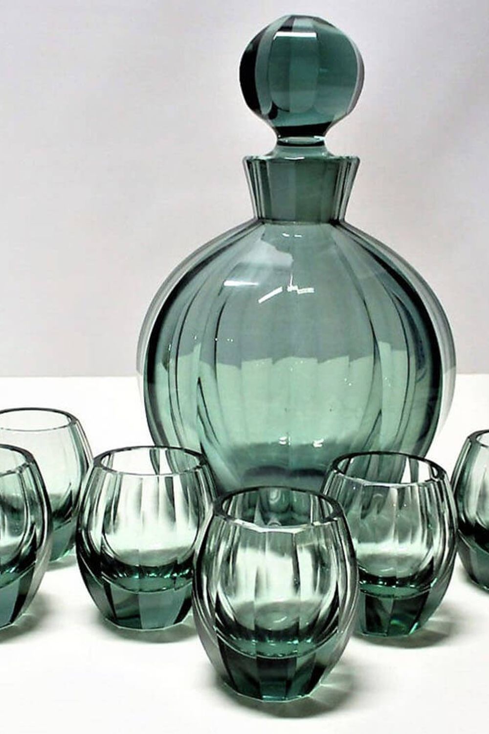 Antique Moser Glass
