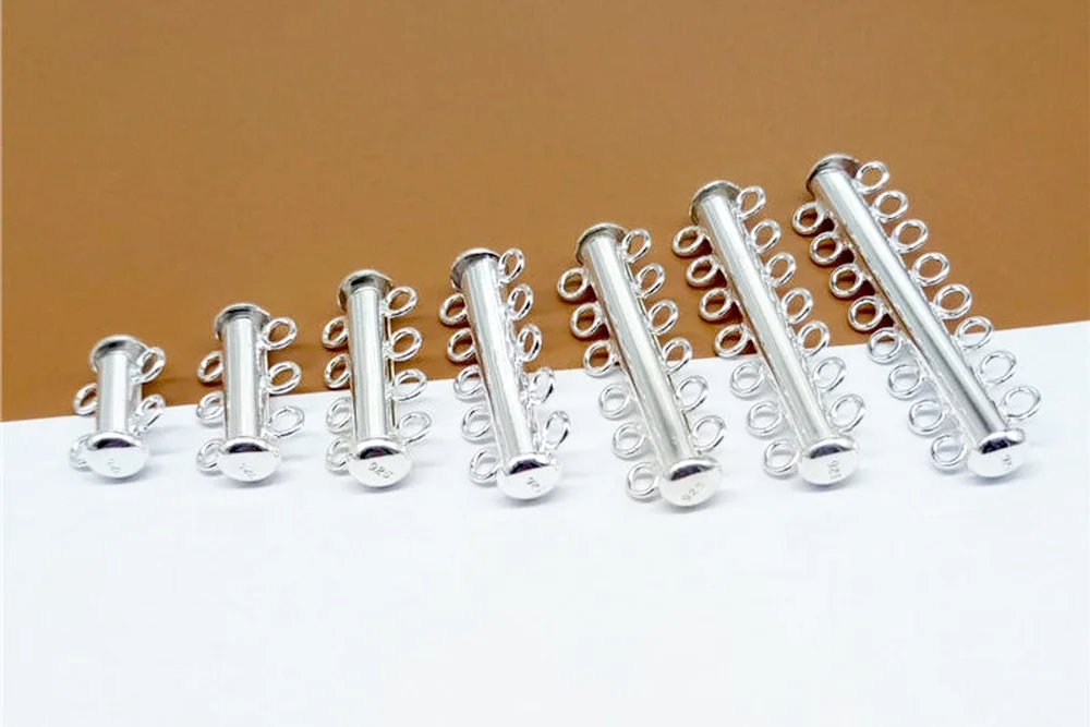Sterling Silver Tube Clasp