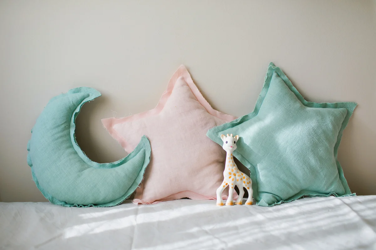 Decorative baby cushions
