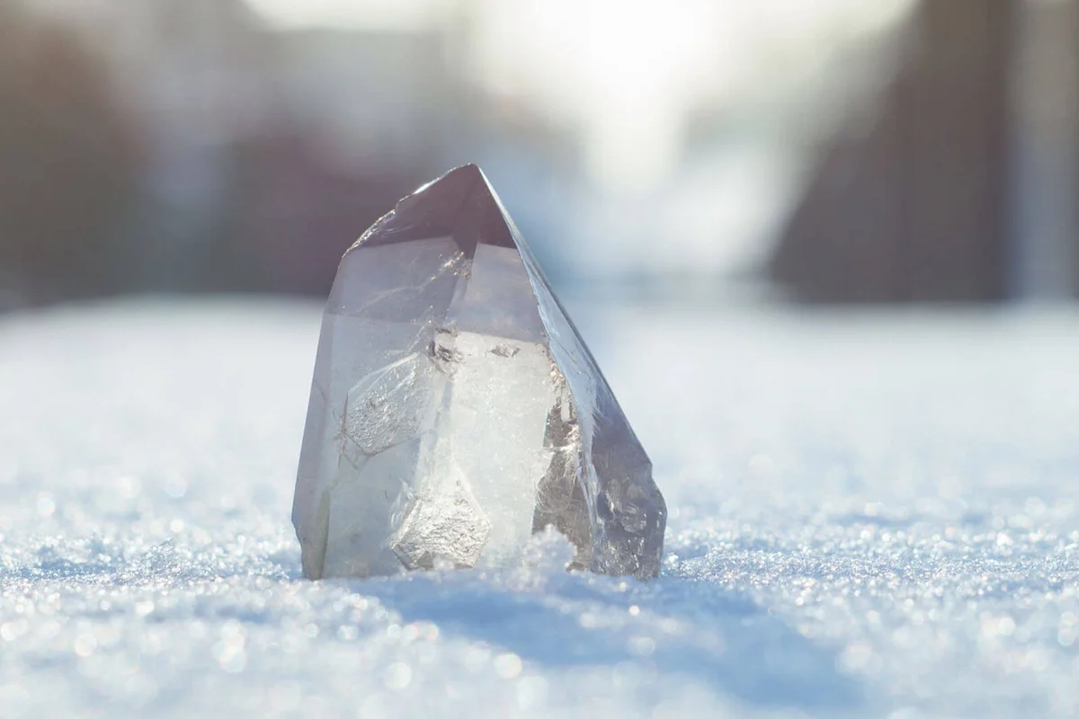 White Topaz crystal