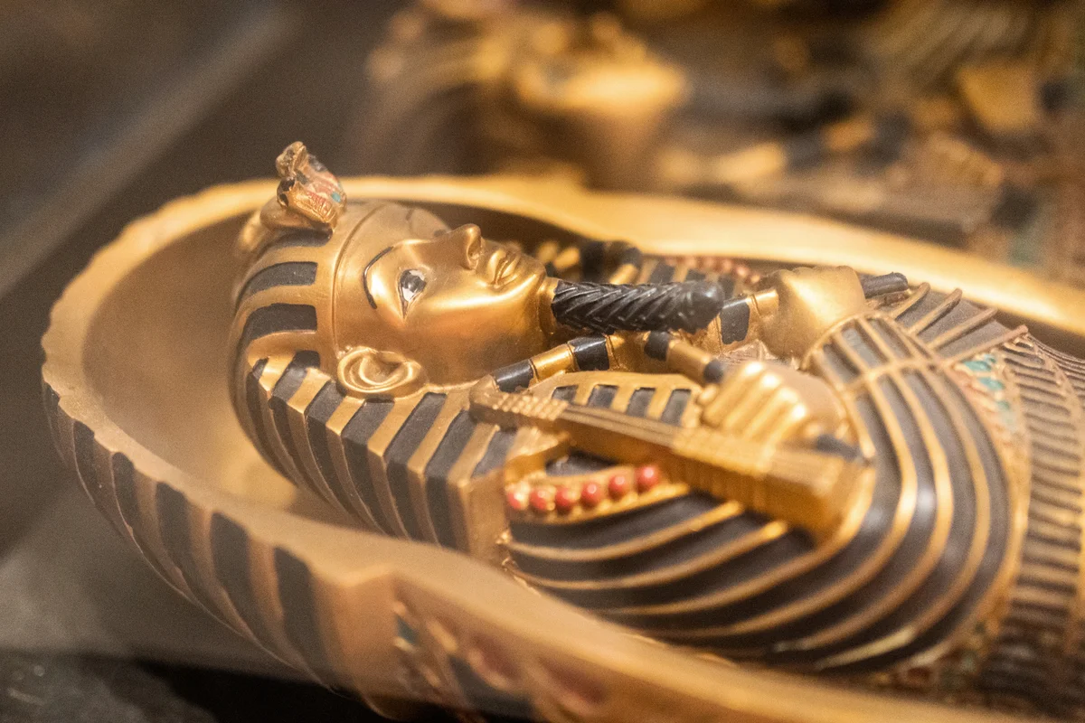 Ancient Egyptian pharaoh mythology artifacts