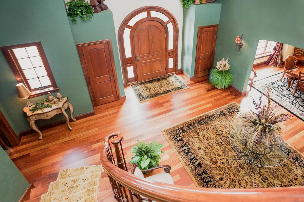 Grand Foyer Viewed From Staircase