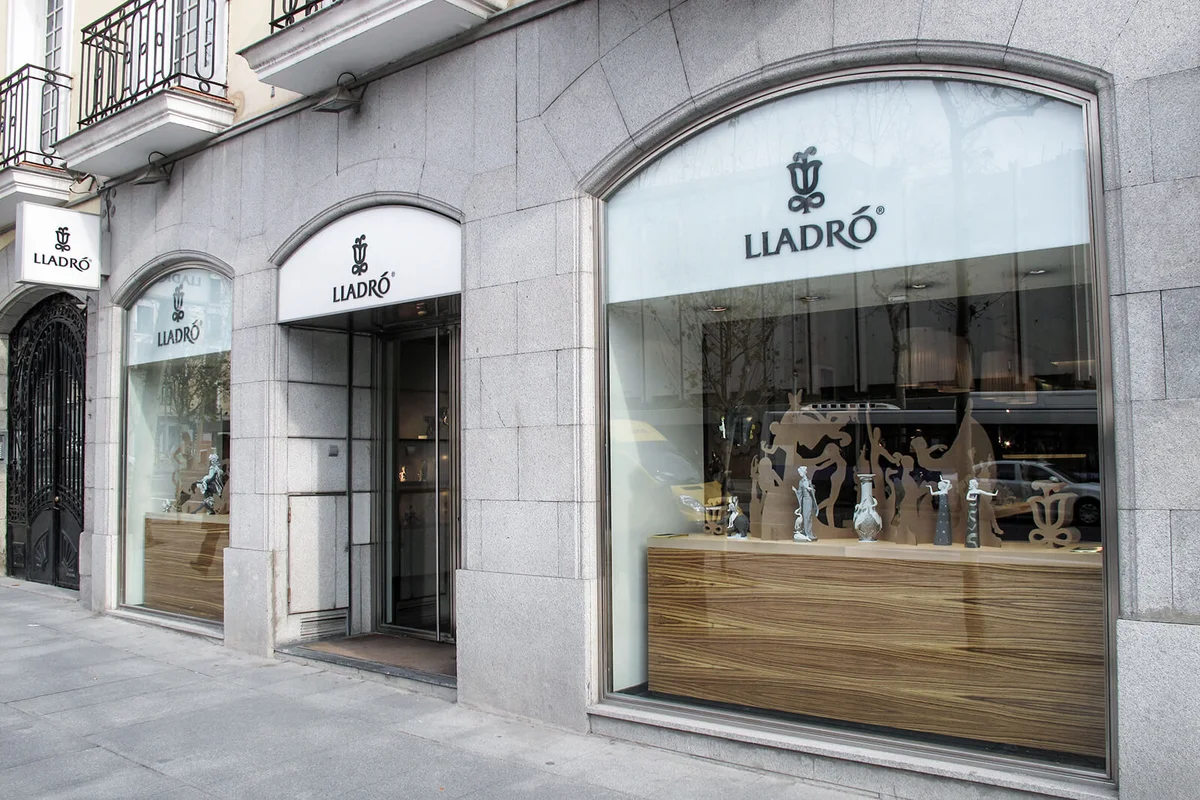 Lladro shop in Madrid, Lladro is a Spanish company that produces many high quality porcelain figurines | Getty Editorial Use