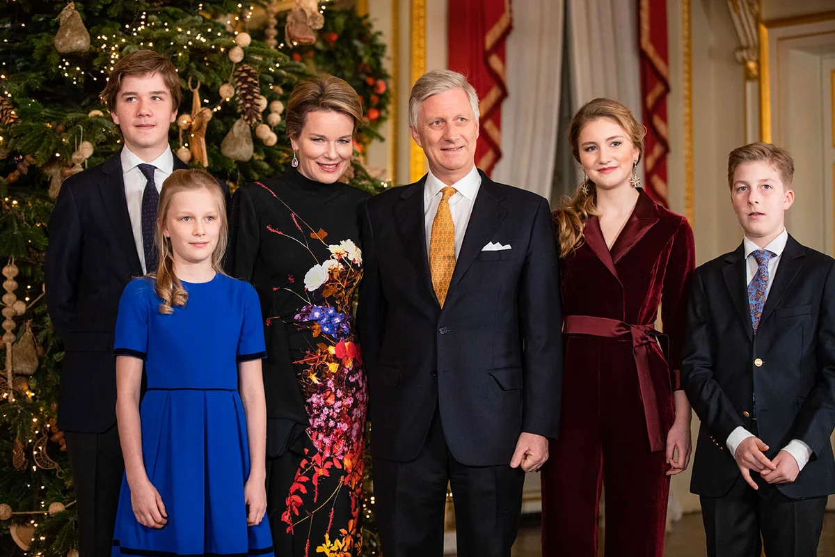 Belgian Royal Family Attends Christmas Concert At Royal Palace In Brussels | Getty Editorial Use