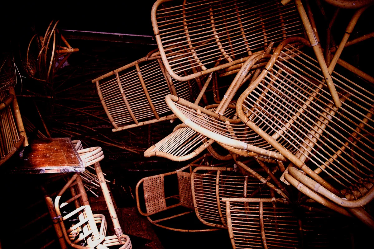 At the rattan workshop