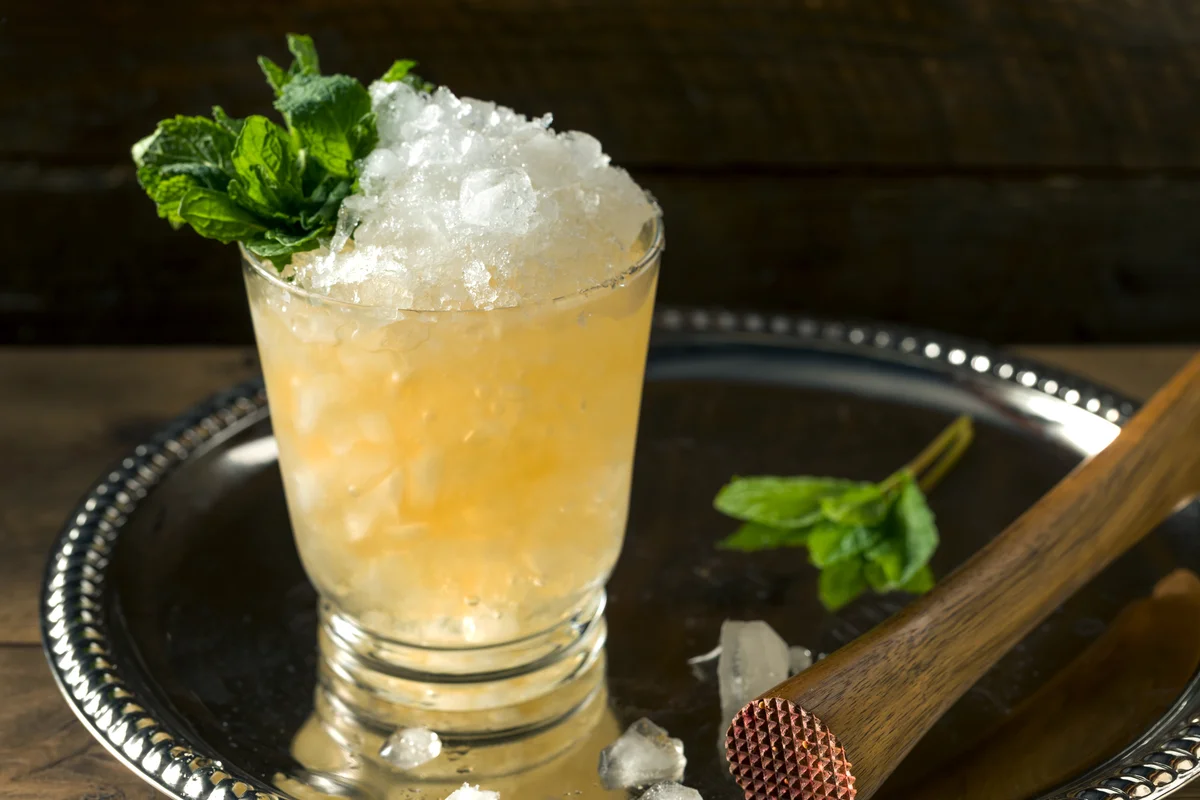 Frozen Bourbon Mint Julep