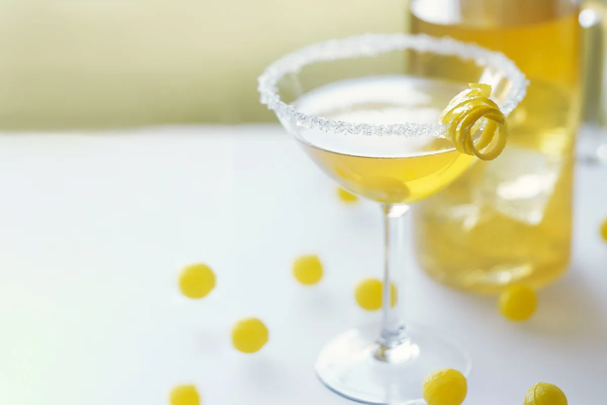 Lemon drop martini