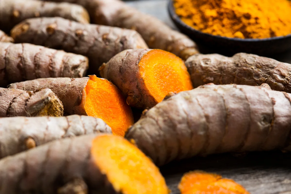 Curcuma longa, turmeric, rhizomes