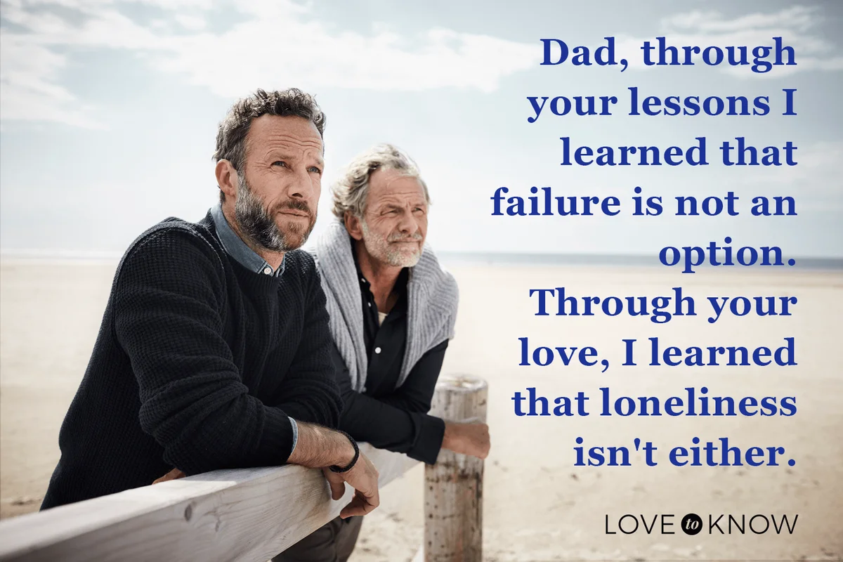 Quotes From a Son to a Father