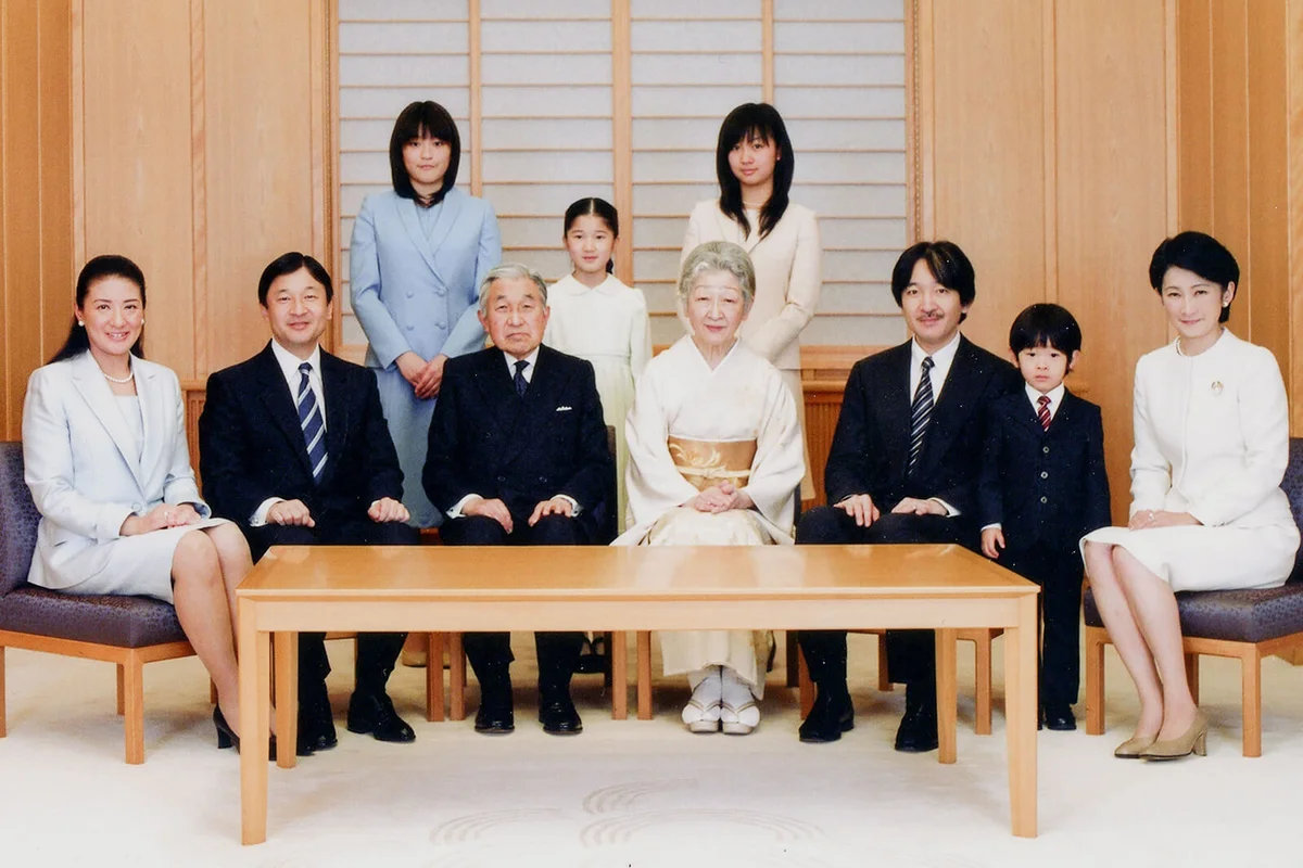 Japan Imperial Family Annual Official Photo Session For The New Year 2011 | Getty Editorial Use