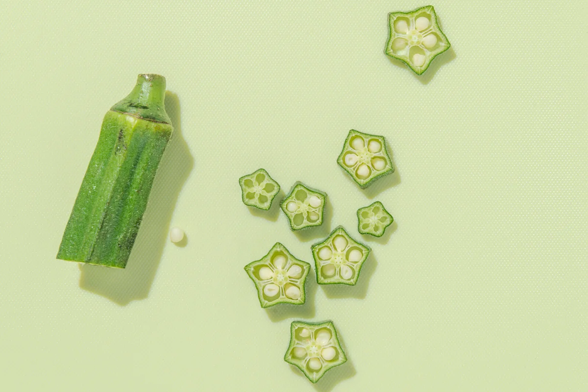 Okra pods