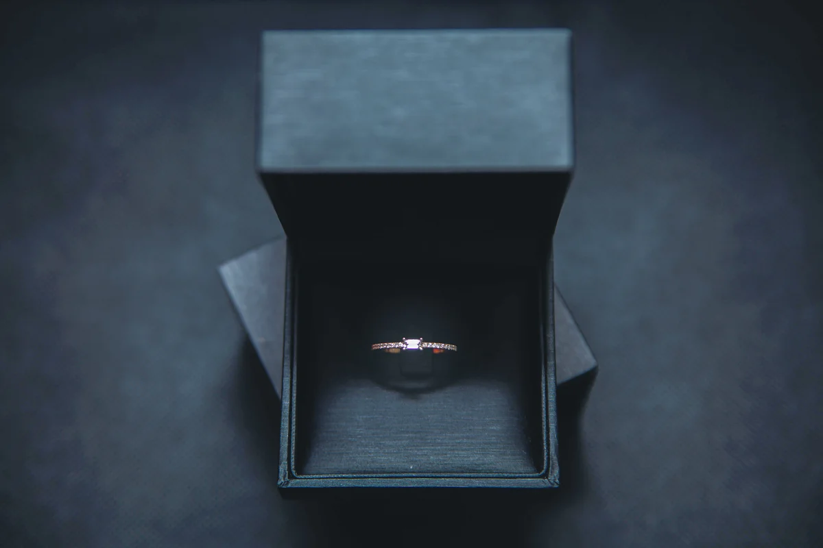 Diamond Ring In Box