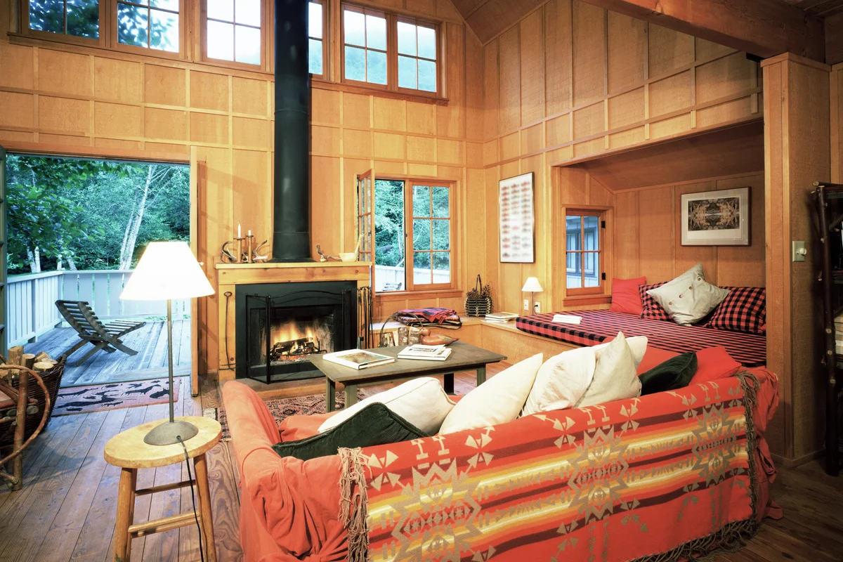 Adirondack Cabin interior