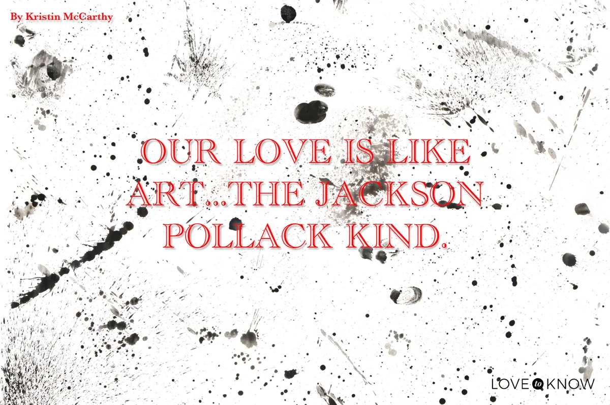 Black paint splatters and smears